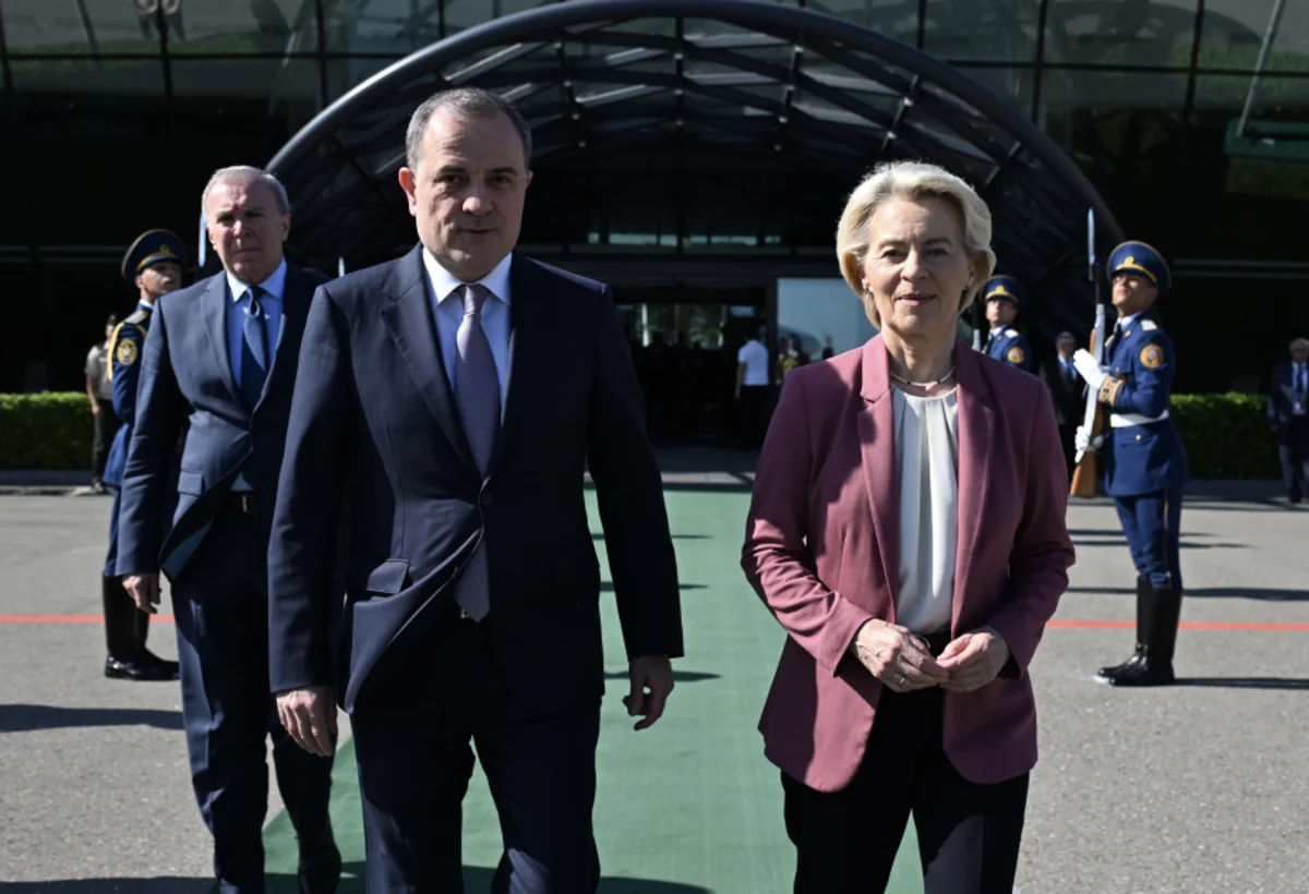 Ursula von der Leyen completes her visit to Azerbaijan