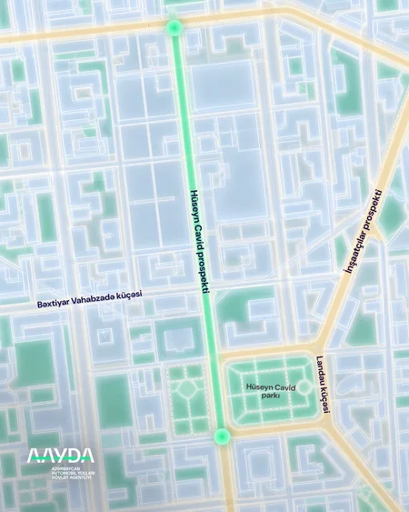 AAYDA: Bakıda daha iki yol sahəsində təmir işləri aparılır