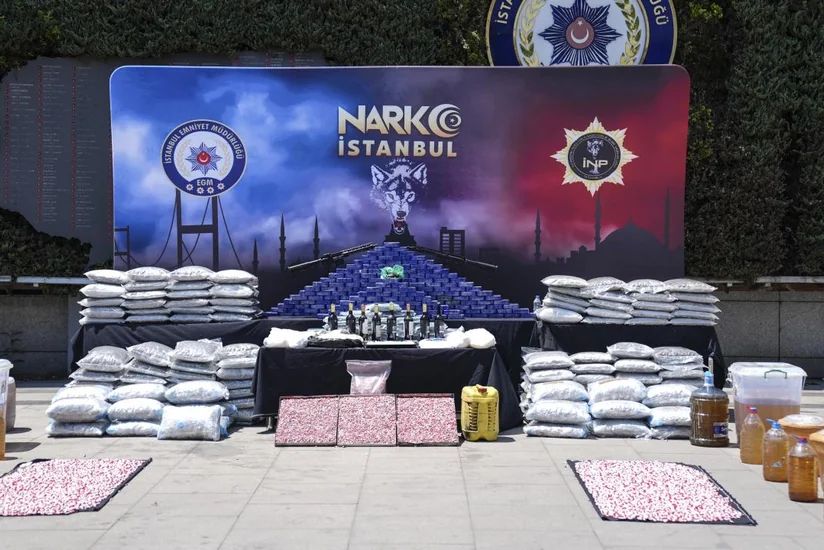 Türkiyədə 1 tondan çox narkotik vasitə aşkarlanıb, 26 nəfər həbs edilib