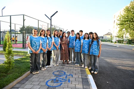 Modernized neighborhood in Yevlakh inaugurated with participation of Leyla Aliyeva