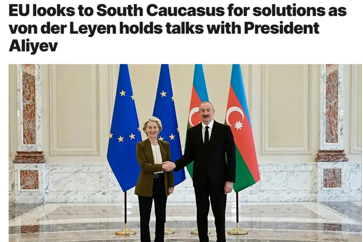 Euronews: EU looks to South Caucasus for solutions