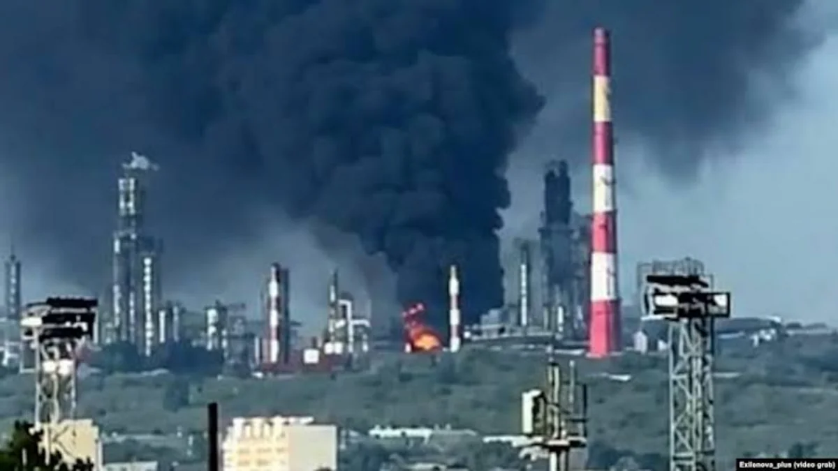 Ukraine strikes Lukoil refinery in Russia
