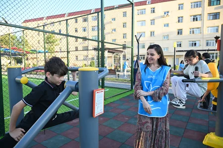 Modernized neighborhood in Yevlakh inaugurated with participation of Leyla Aliyeva