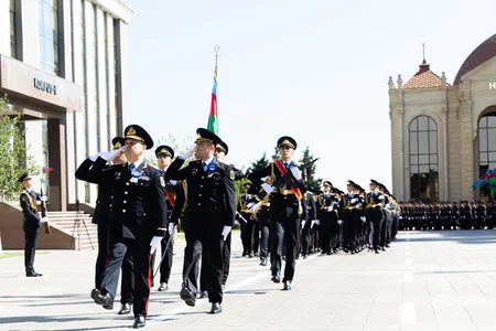 Xalqa və dövlətə xidmət təntənəsi - Azərbaycan polisi 108-ci ilini qeyd edir