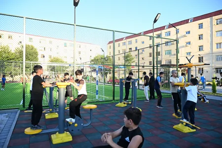 Modernized neighborhood in Yevlakh inaugurated with participation of Leyla Aliyeva