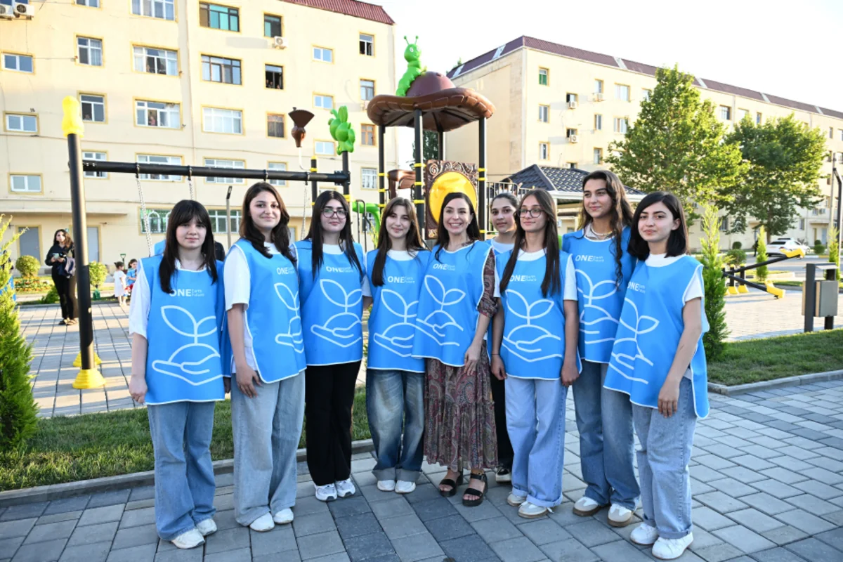 Modernized neighborhood in Yevlakh inaugurated with participation of Leyla Aliyeva