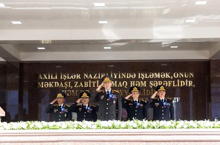 Xalqa və dövlətə xidmət təntənəsi - Azərbaycan polisi 108-ci ilini qeyd edir