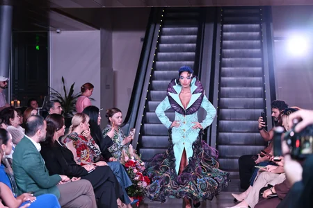 Azərbaycan Milli Xalça Muzeyində Zamanın naxışları moda nümayişi təşkil olunub