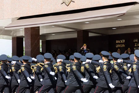 Xalqa və dövlətə xidmət təntənəsi - Azərbaycan polisi 108-ci ilini qeyd edir