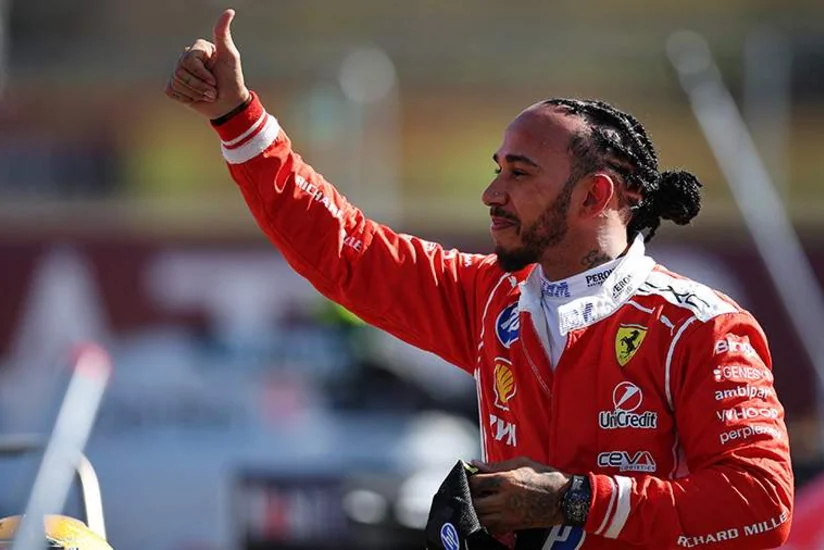Hamilton wins sprint qualifying at Formula 1 British Grand Prix