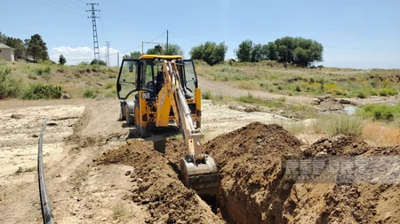 Sirab kəndində subartezian su xəttinin 300 metrlik hissəsi yenilənəcək