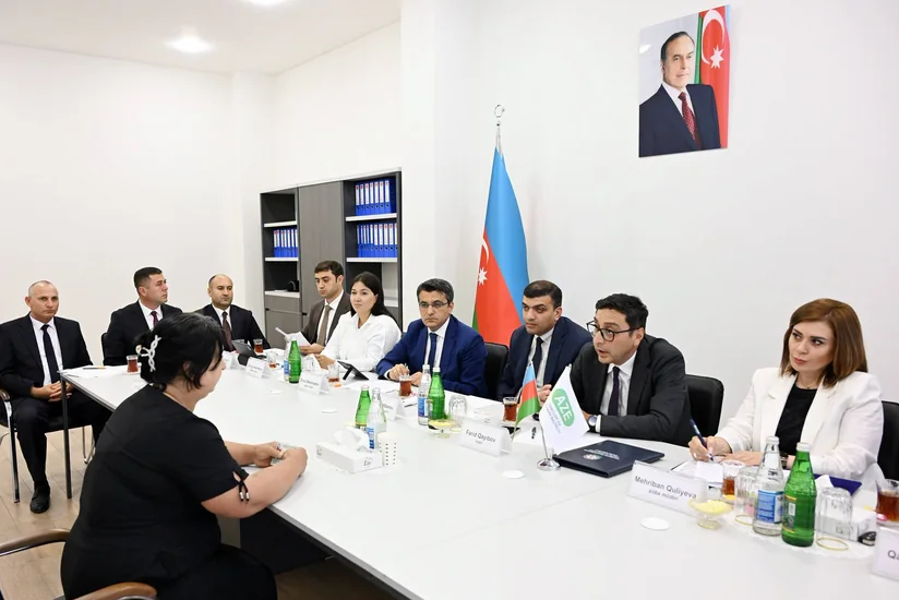 Fərid Qayıbov Ağdamda vətəndaş qəbulu keçirib