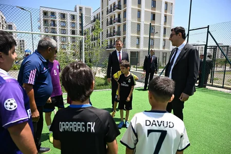 Fərid Qayıbov Ağdamda vətəndaş qəbulu keçirib