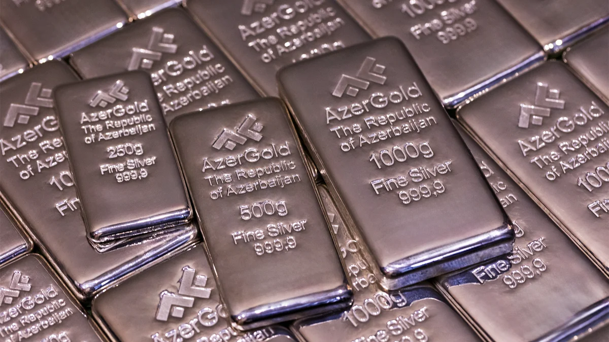 AzerGold ilk dəfə yerli bazara gümüş külçələr təqdim edib