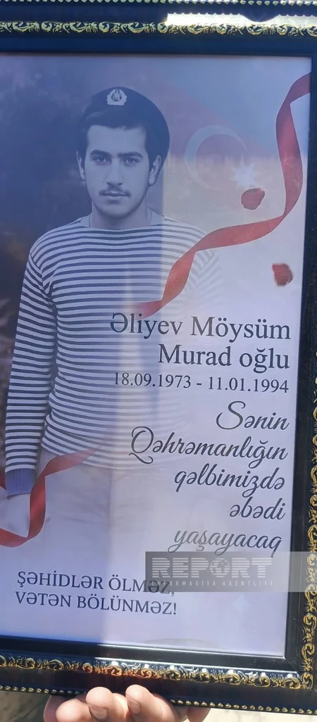 Birinci Qarabağ müharibəsinin itkin şəhidi Füzulidə dəfn edilib