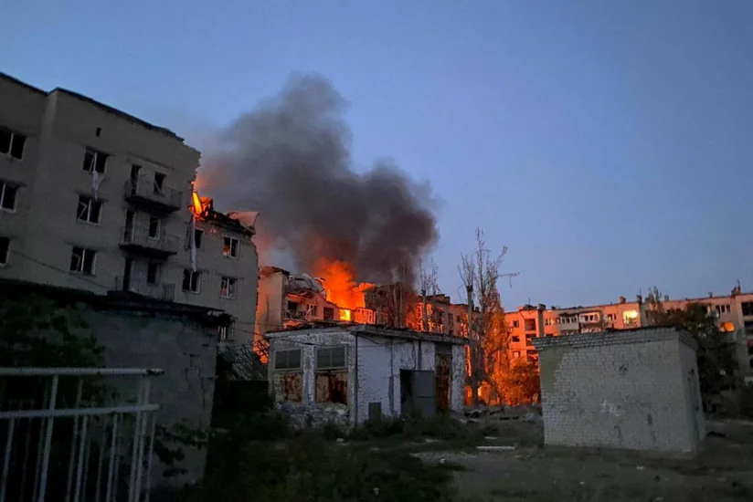 Rusiya Donetsk və Xarkov vilayətlərinə zərbə endirib, 4 nəfər ölüb, 18 nəfər xəsarət alıb