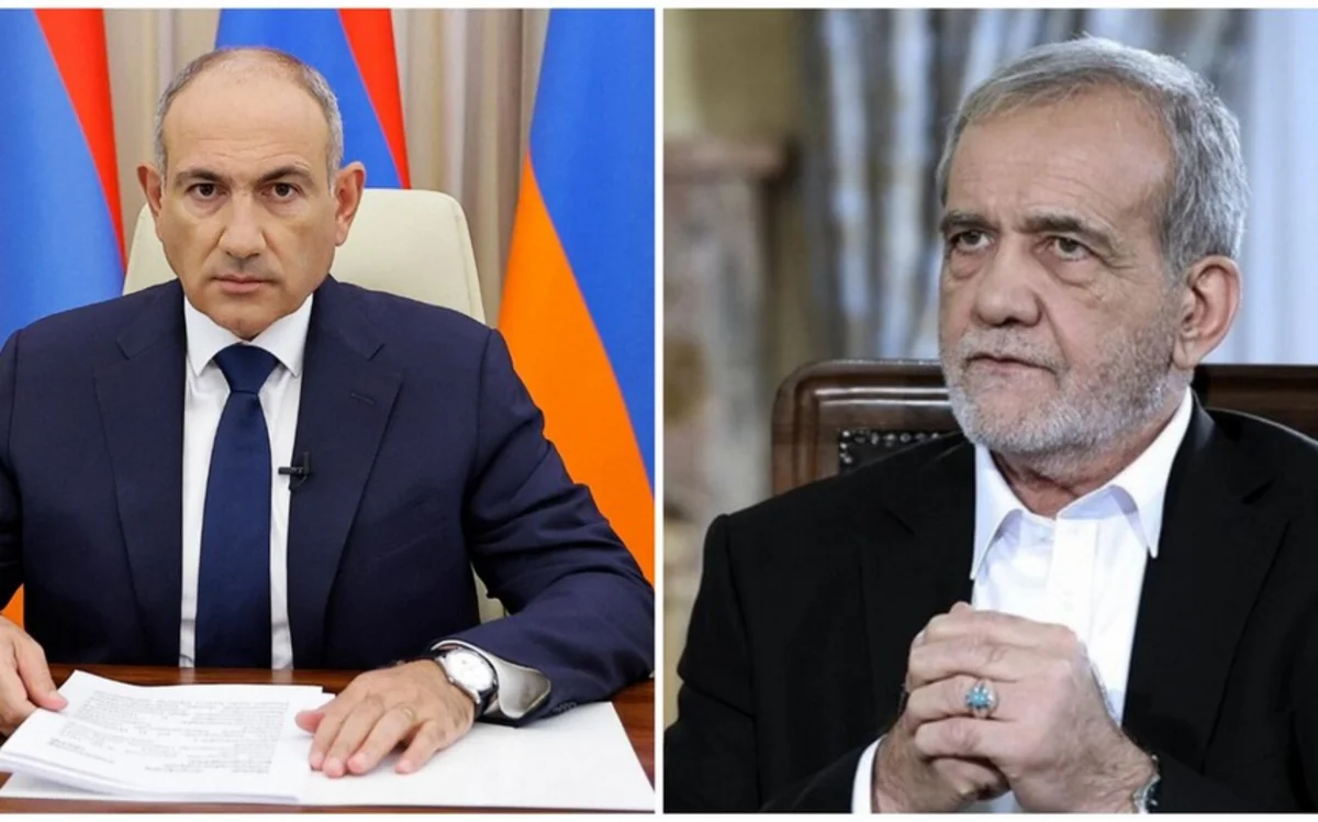 Pezeshkian and Pashinyan hold talks in Tehran