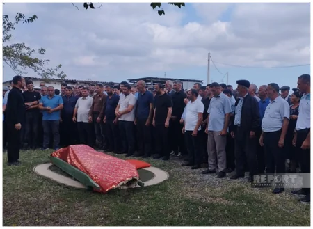 Xarkovda raket zərbəsi nəticəsində ölən azərbaycanlı tələbə Kürdəmirdə dəfn edilib