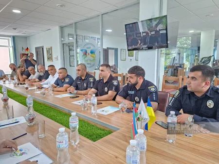 Ukrayna Milli Polisində xidmət edən azərbaycanlılar mükafatlandırılıb
