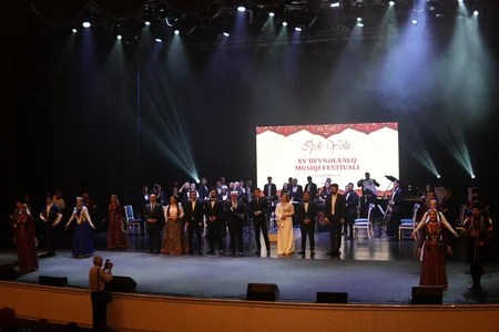 XV Beynəlxalq İpək Yolu Festivalının açılış mərasimi keçirilib