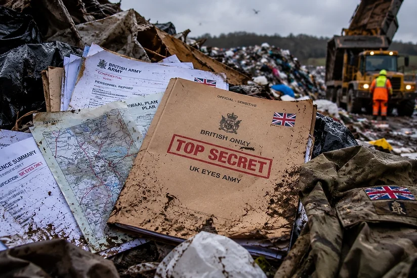 The Sun: Britaniya Müdafiə Nazirliyinin gizli sənədləri zibilxanada aşkarlanıb
