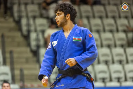 Avropa Kuboku: Azərbaycan cüdoçusu Əbil Yusubov gümüş medal qazanıb