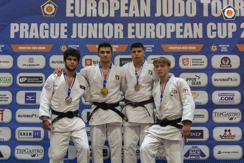 Avropa Kuboku: Azərbaycan cüdoçusu Əbil Yusubov gümüş medal qazanıb