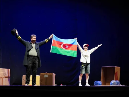 Naxçıvan Dövlət Milli Dram Teatrı Türkiyədə beynəlxalq festivalda çıxış edib
