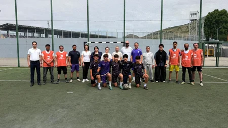 Şamaxıda müharibə veteranları arasında I ümumrespublika Yenilməzlər minifutbol yarışına start verilib