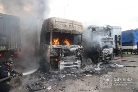 Russian strikes kill three, injure infant among eight in Ukraine's Kharkiv