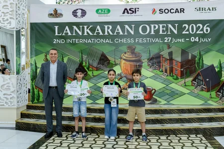 Lankaran Open 2026 Beynəlxalq Şahmat Festivalına yekun vurulub