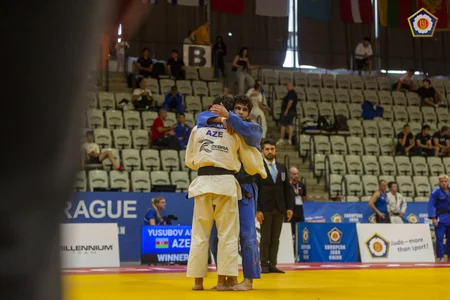 Avropa Kuboku: Azərbaycan cüdoçusu Əbil Yusubov gümüş medal qazanıb