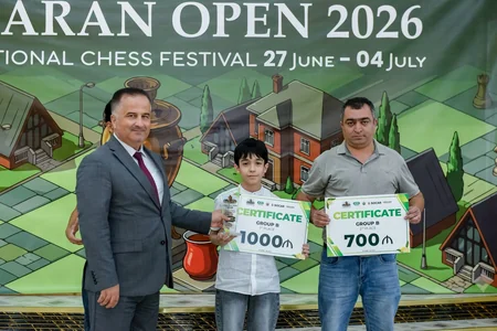 Lankaran Open 2026 Beynəlxalq Şahmat Festivalına yekun vurulub