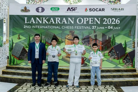 Lankaran Open 2026 Beynəlxalq Şahmat Festivalına yekun vurulub