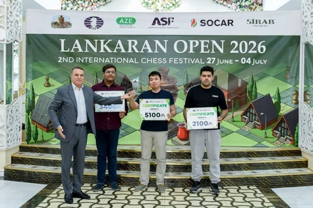 Lankaran Open 2026 Beynəlxalq Şahmat Festivalına yekun vurulub