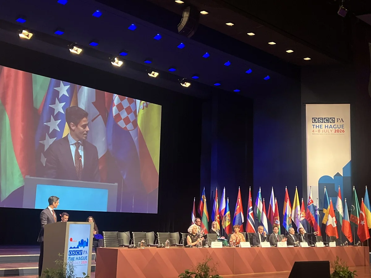 Azerbaijani MPs attend OSCE PA Annual Session in The Hague