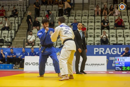 Avropa Kuboku: Azərbaycan cüdoçusu Əbil Yusubov gümüş medal qazanıb
