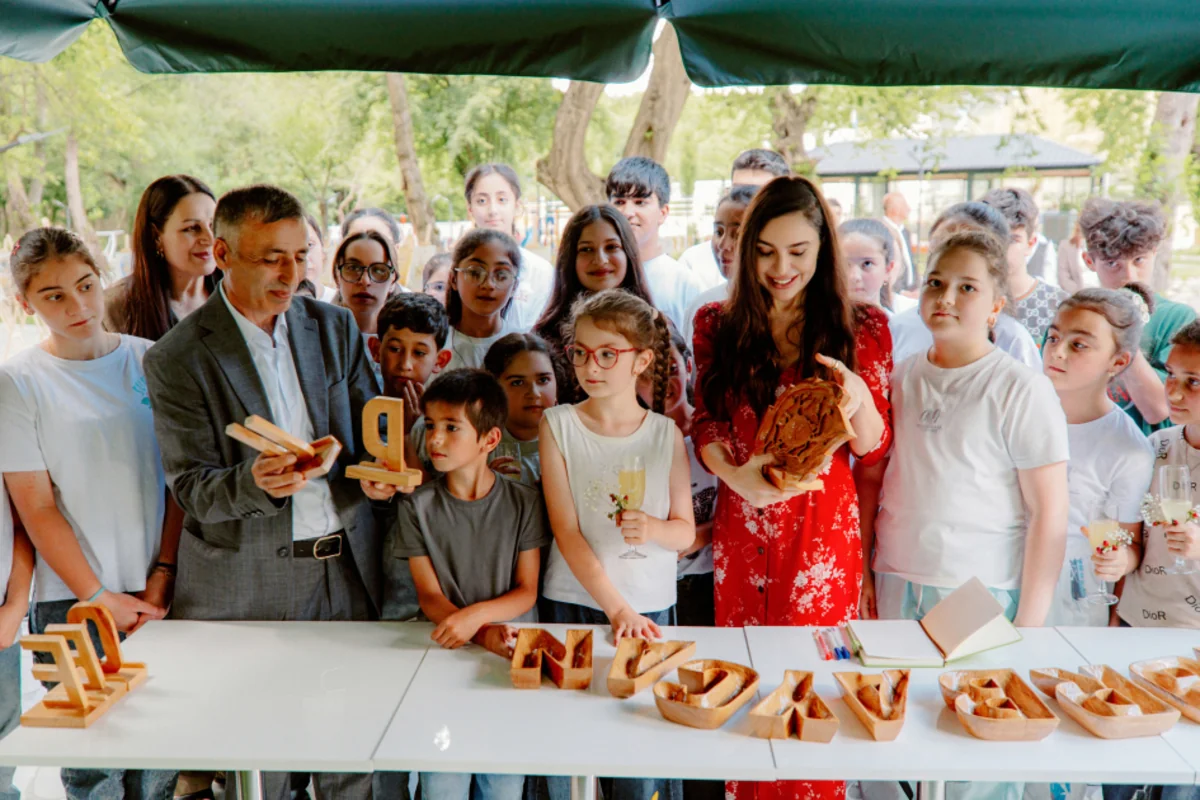 Leyla Aliyeva attends opening of individual exhibition and tree-planting campaign in Gabala
