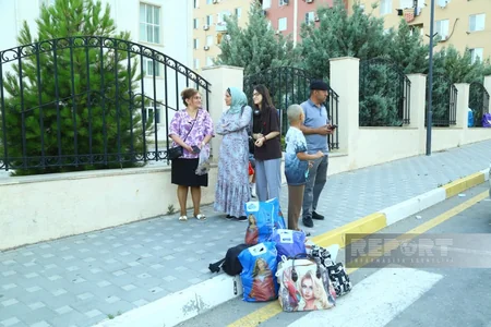 Şükürbəyliyə yola salınan köç karvanı kəndə çatıb, açarlar təqdim olunub - YENİLƏNİB-2