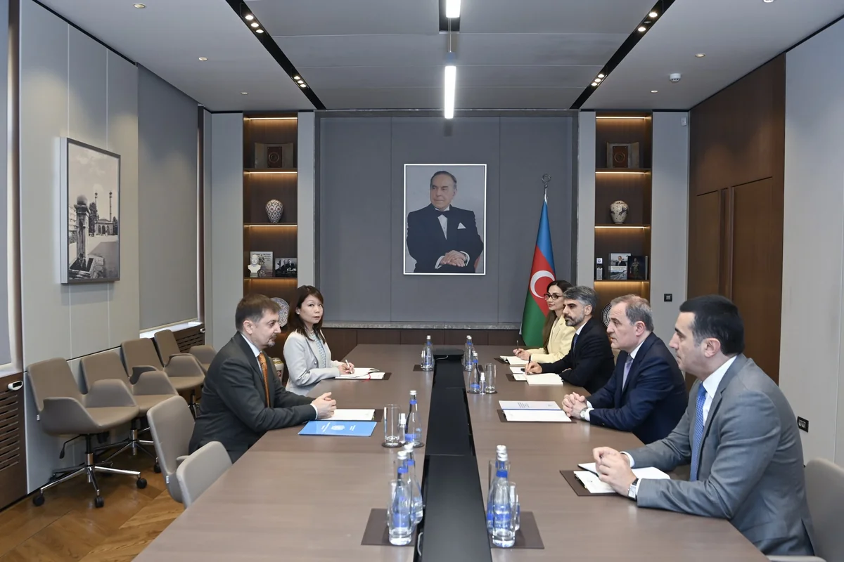 Jeyhun Bayramov mulls regional security issues with new UN resident coordinator