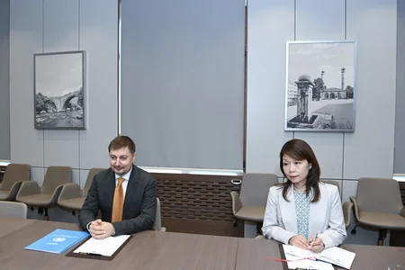 Jeyhun Bayramov mulls regional security issues with new UN resident coordinator