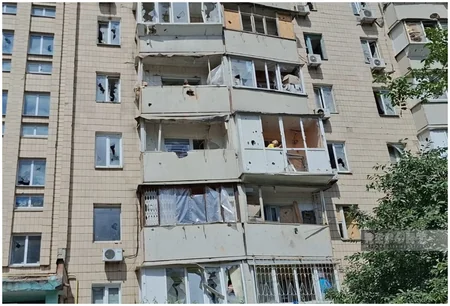 Kyiv after Russia's latest missile strike – PHOTO REPORT