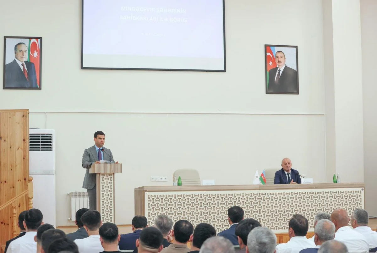 Mingəçevirdə regional biznesin inkişafı və investisiya imkanları müzakirə edilib