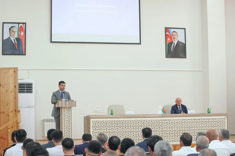 Mingəçevirdə regional biznesin inkişafı və investisiya imkanları müzakirə edilib
