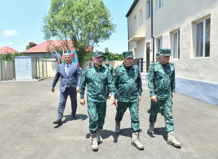 DSX-nin Logistika Mərkəzi və Sərhəd Nəzarətinin Tədris Mərkəzi xidməti istifadəyə verilib