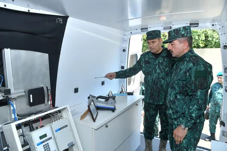 DSX-nin Logistika Mərkəzi və Sərhəd Nəzarətinin Tədris Mərkəzi xidməti istifadəyə verilib