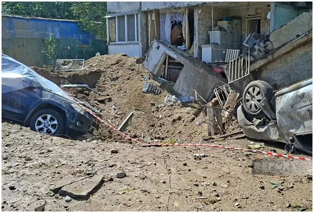 Kyiv after Russia's latest missile strike – PHOTO REPORT