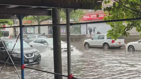 Güclü yağışlar Nyu-York üçün ciddi problemlər yaradıb