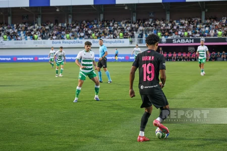 UEFA Çempionlar Liqası: Sabah - TNS oyununda ilk hissə başa çatıb - YENİLƏNİB