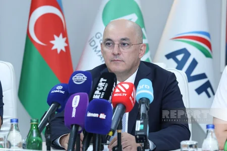 Avropa çempionatının kubokunun Bakıda təqdimat mərasimi keçirilib